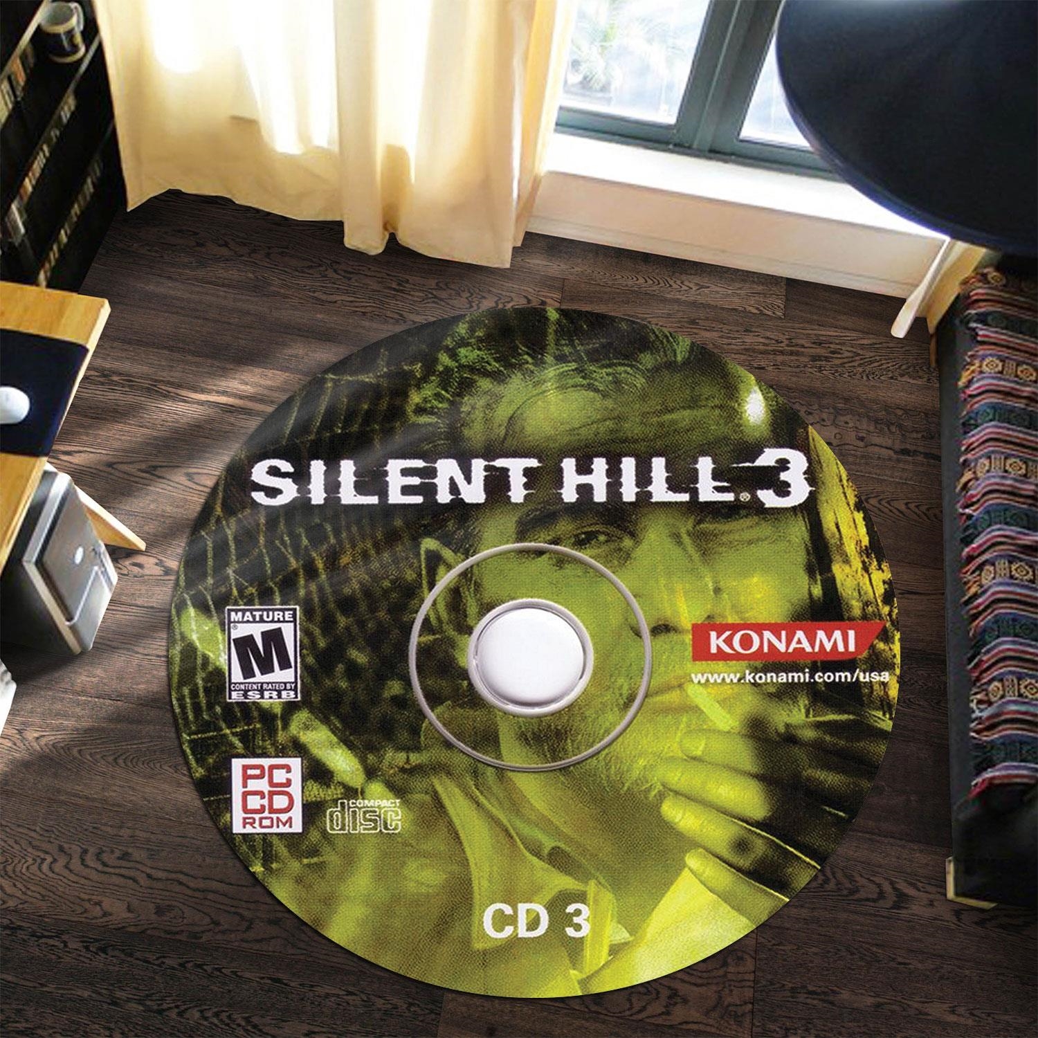 Silent Hill 3 Cd 2 Round Rug Carpet