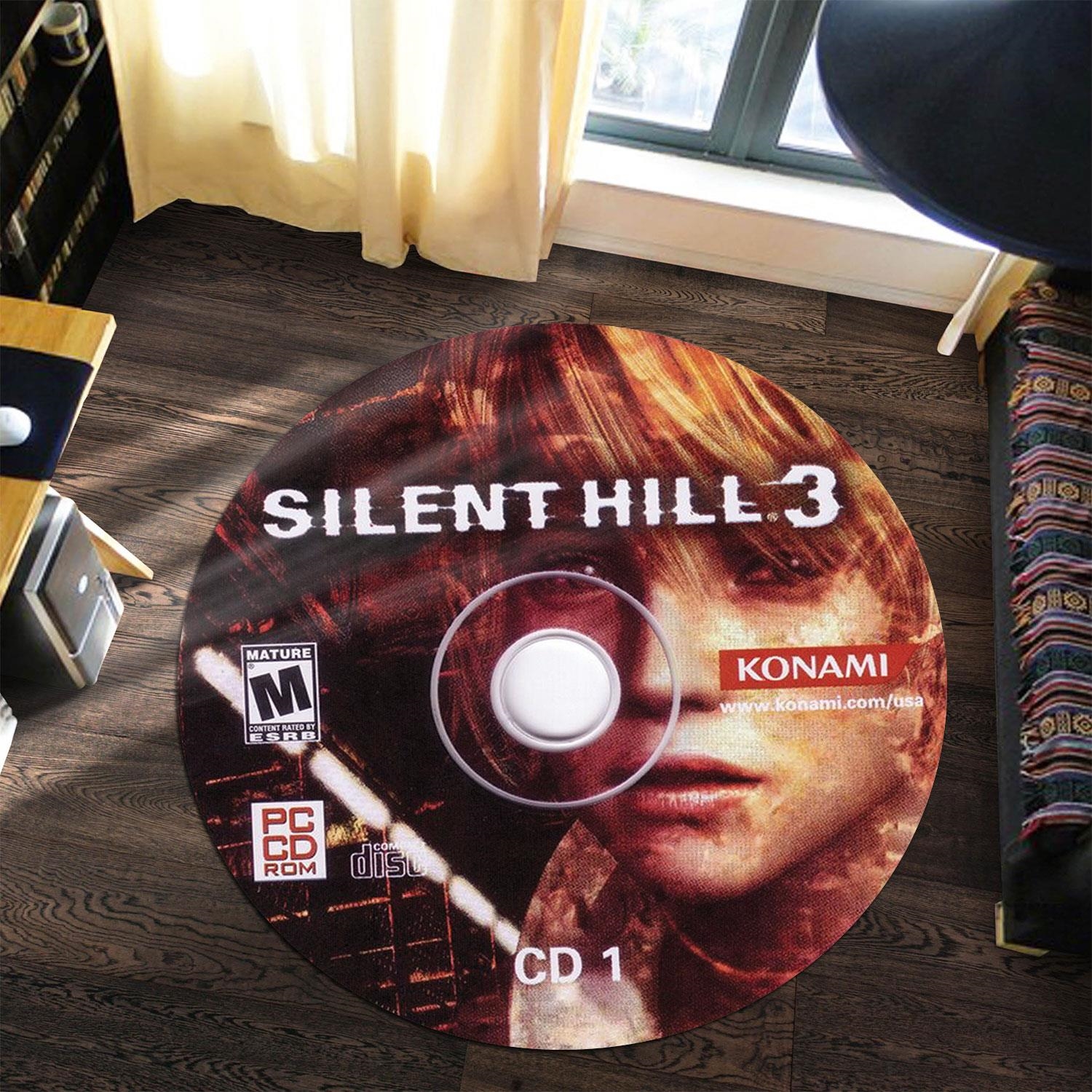 Silent Hill 3 Version Disc Round Rug Carpet