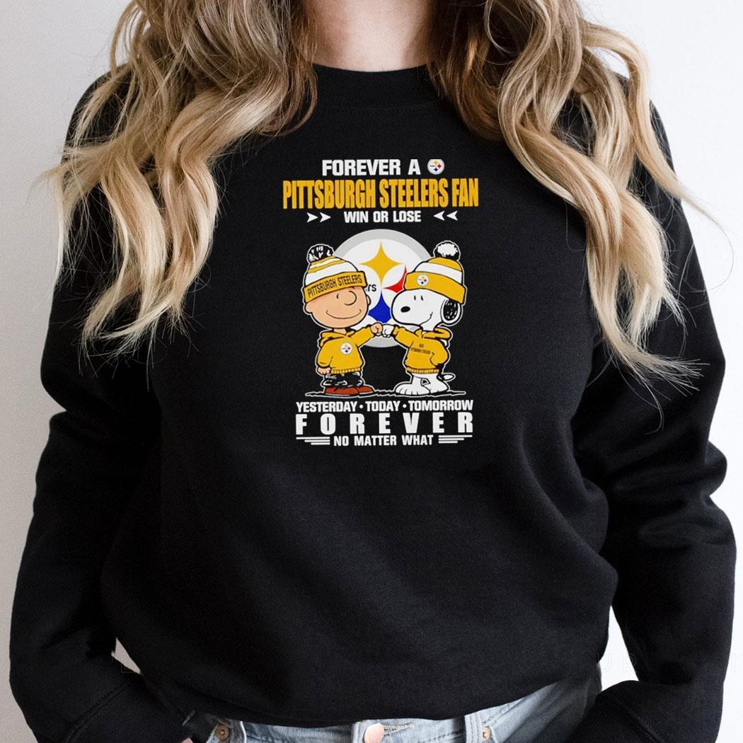Snoopy Forever A Minnesota Vikings Fan Win Or Lose Yesterday Today Tomorrow Forever Shirt Hoodie