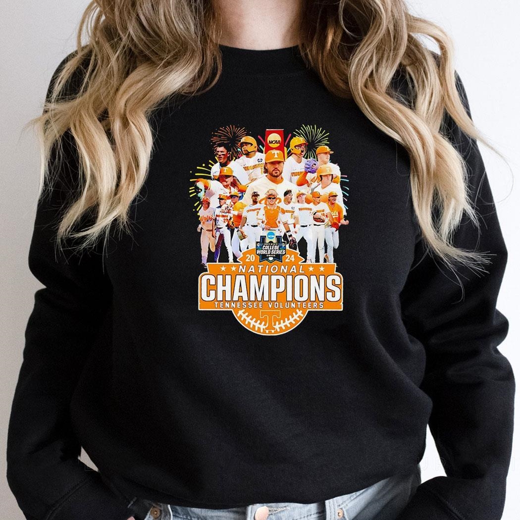 Tennessee Volunteers Team National Champions 2024 Shirt