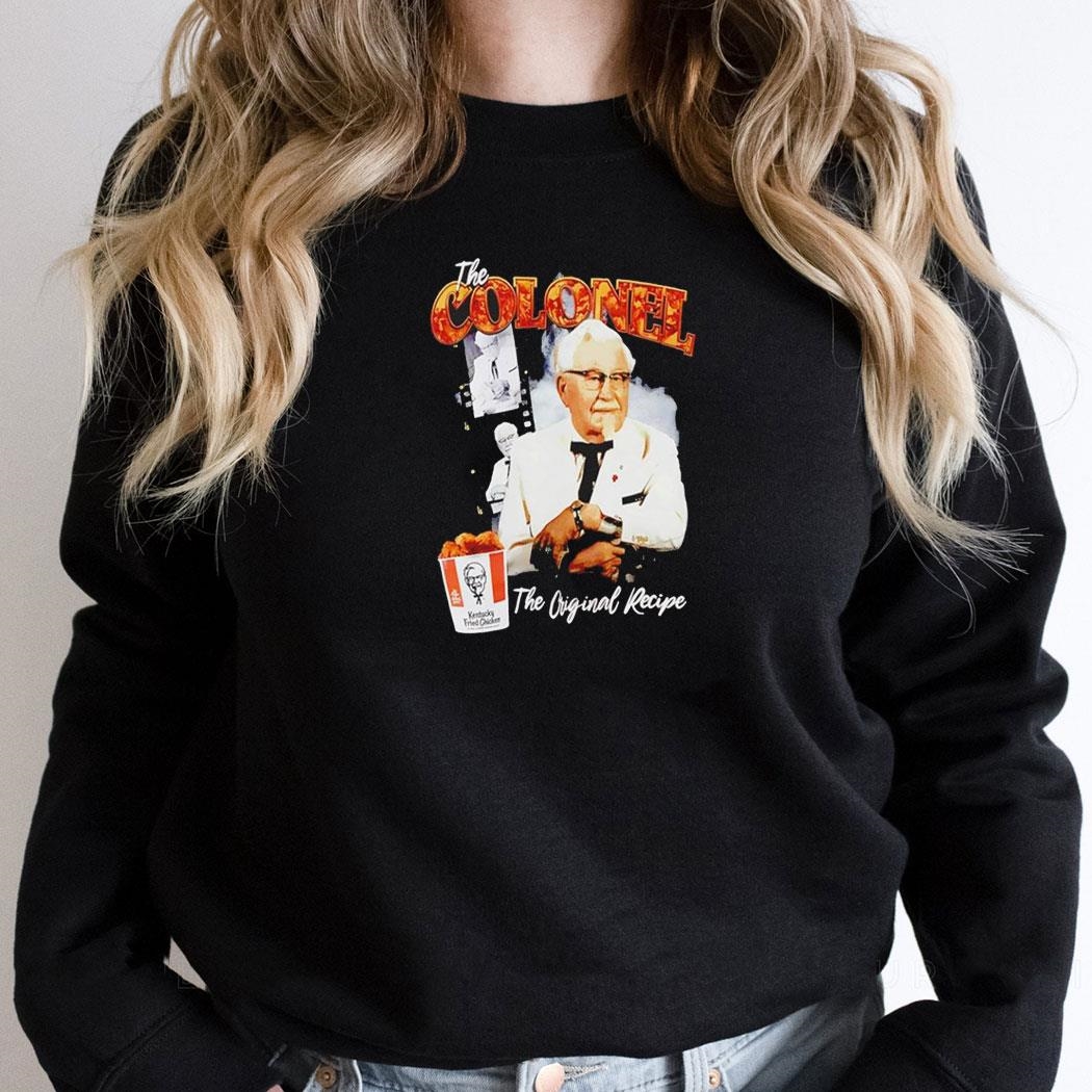 The Colonel Sanders Kfc The Original Recipe Graphic Shirt