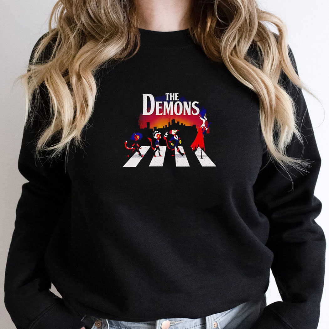 The Demons Hazbin Hotel Walking Across Shirt Hoodie