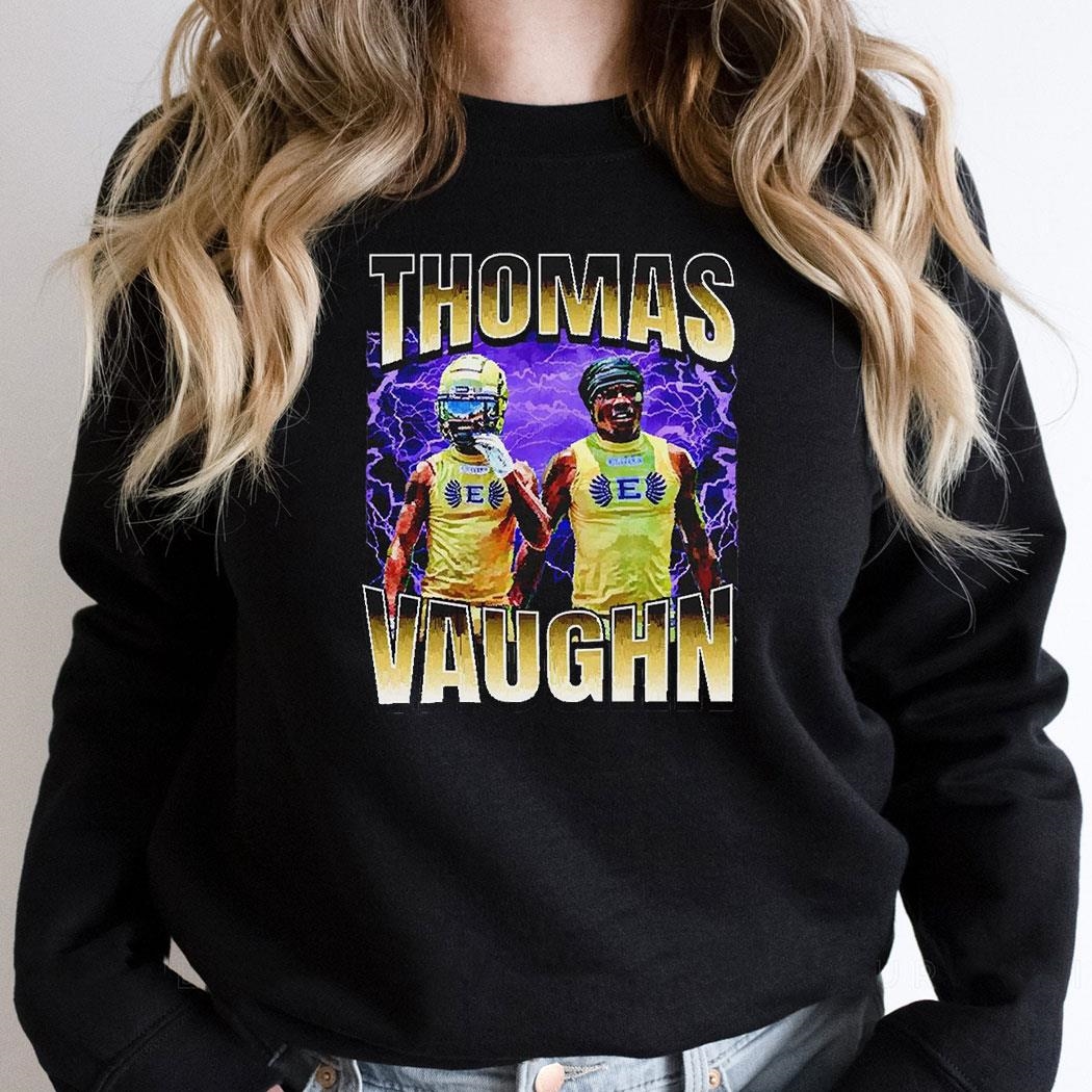 Thomas Vaughn Hudl Football Shirt Hoodie