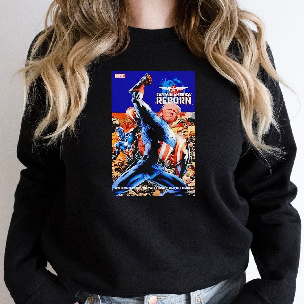 Trump Rally Shooting Captain America Reborn Shirt Hoodie