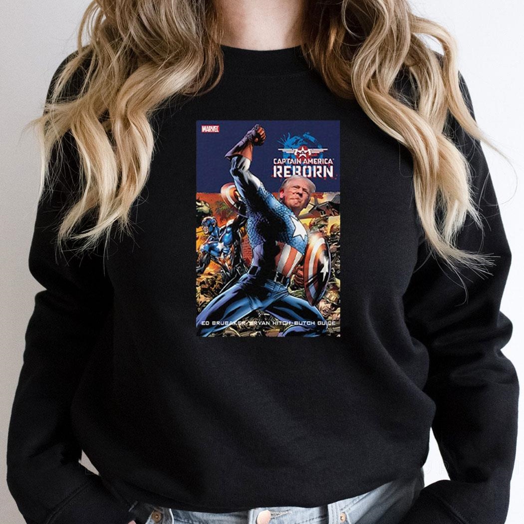 Trump Rally Shooting Captain America Reborn Shirt