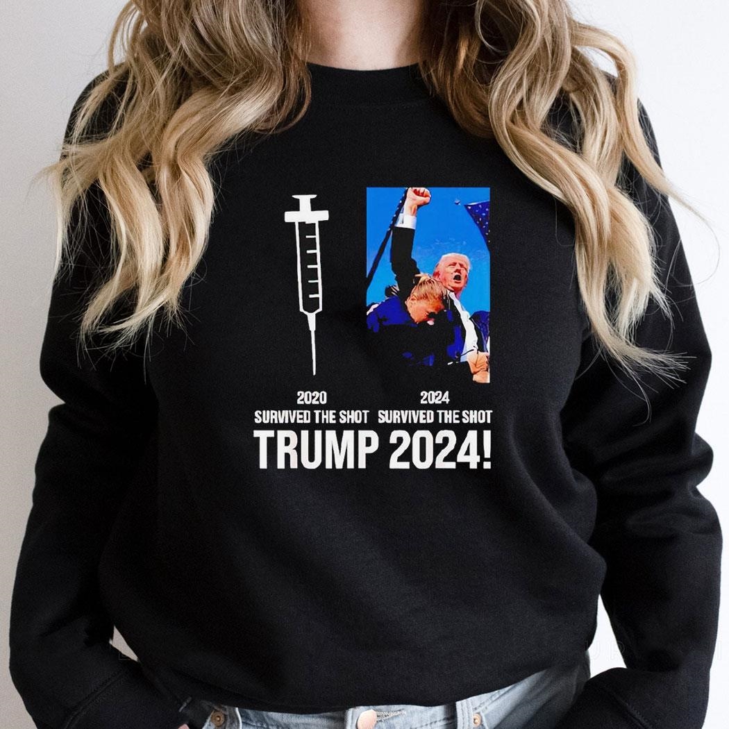 Trump Shooting Assassination 2020 Survived The Shot Survived The Shot 2024 Shirt