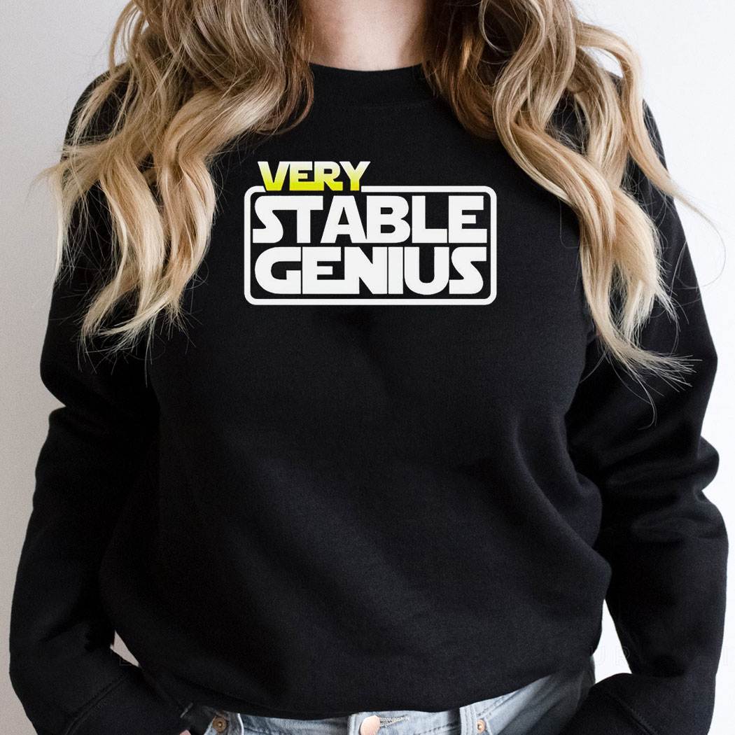 Very Stable Genius Star Wars Parody Shirt