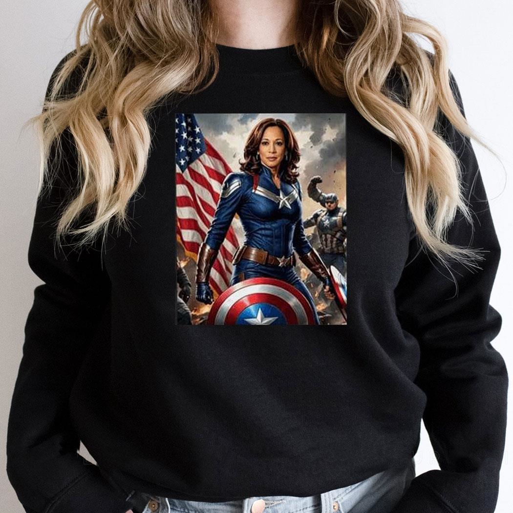 Vets For Harris 2024 Super Heroes Meme Shirt