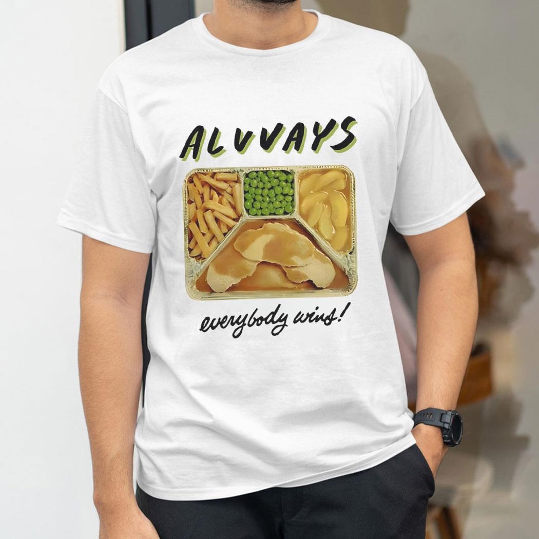 Alvvays Band Always Everybody Wins Tv Dinner Shirt