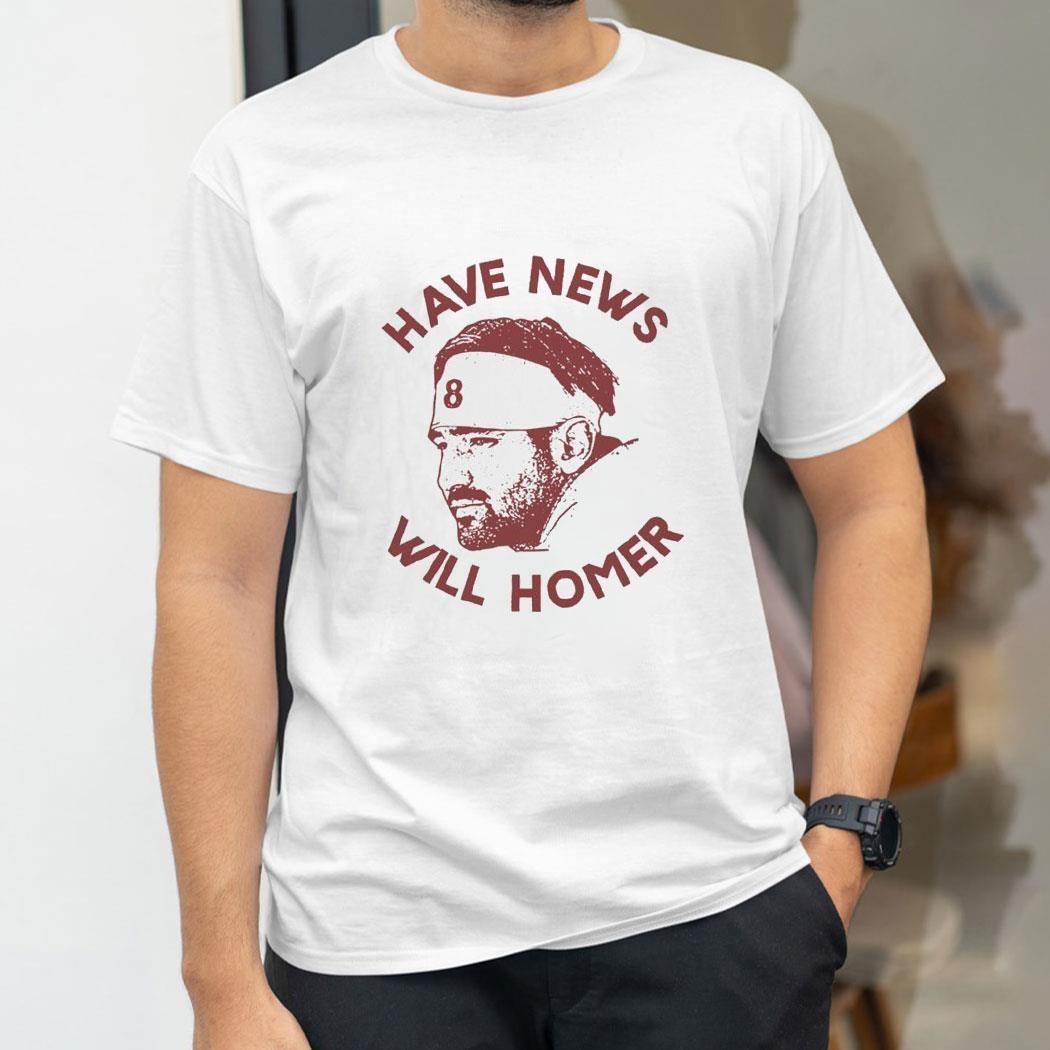 Nick Castellanos Have News Will Homer Shirt