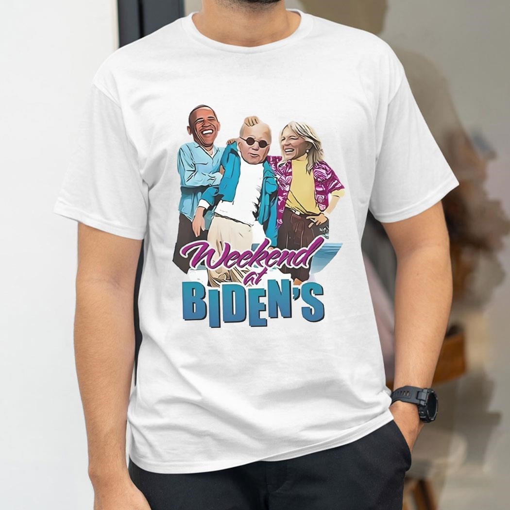 Obama Joe Biden And Jill Biden Weekend At Biden’s Shirt Hoodie