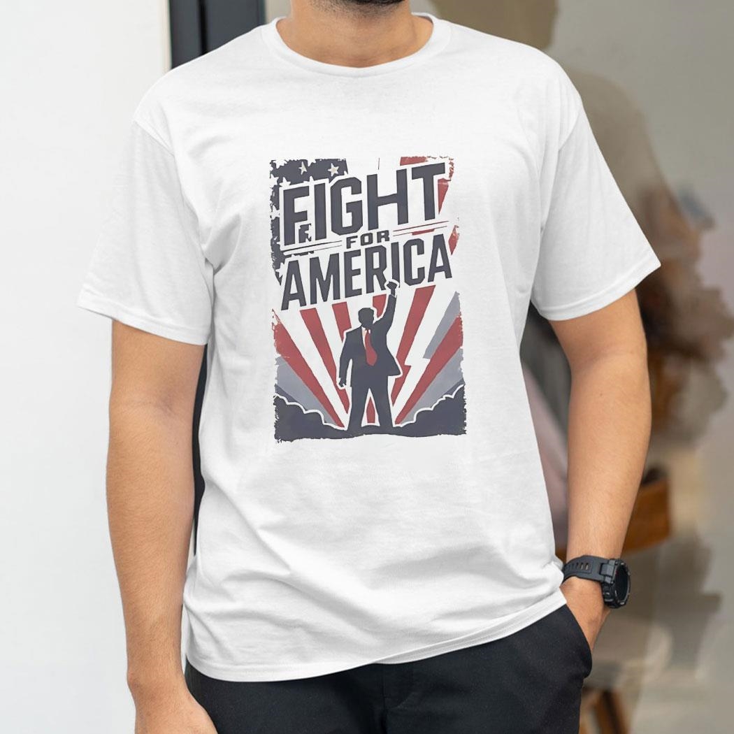 Trump Fight For America 2024 Republican Political Election Shirt