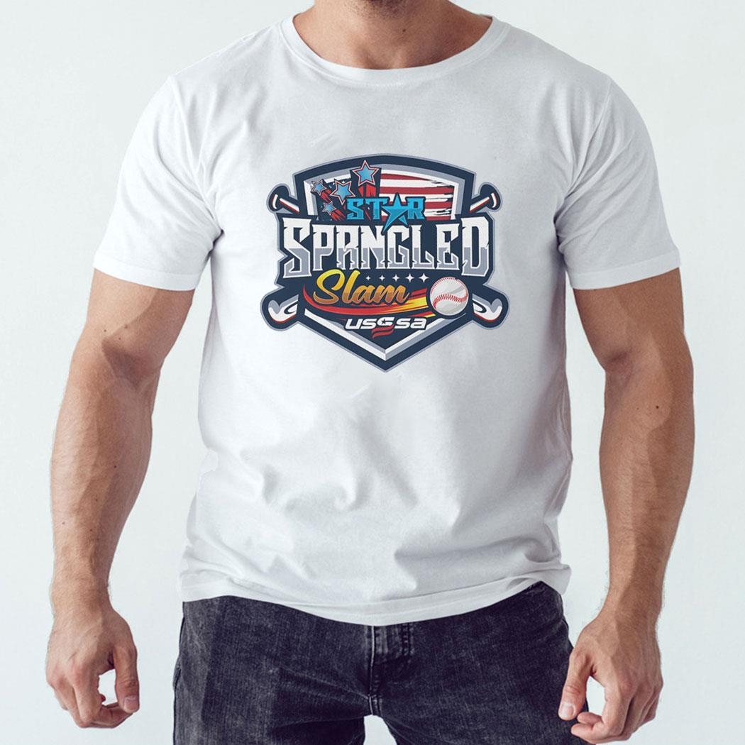 Usssa California Baseball Star Spangled Slam 2024 Logo Shirt