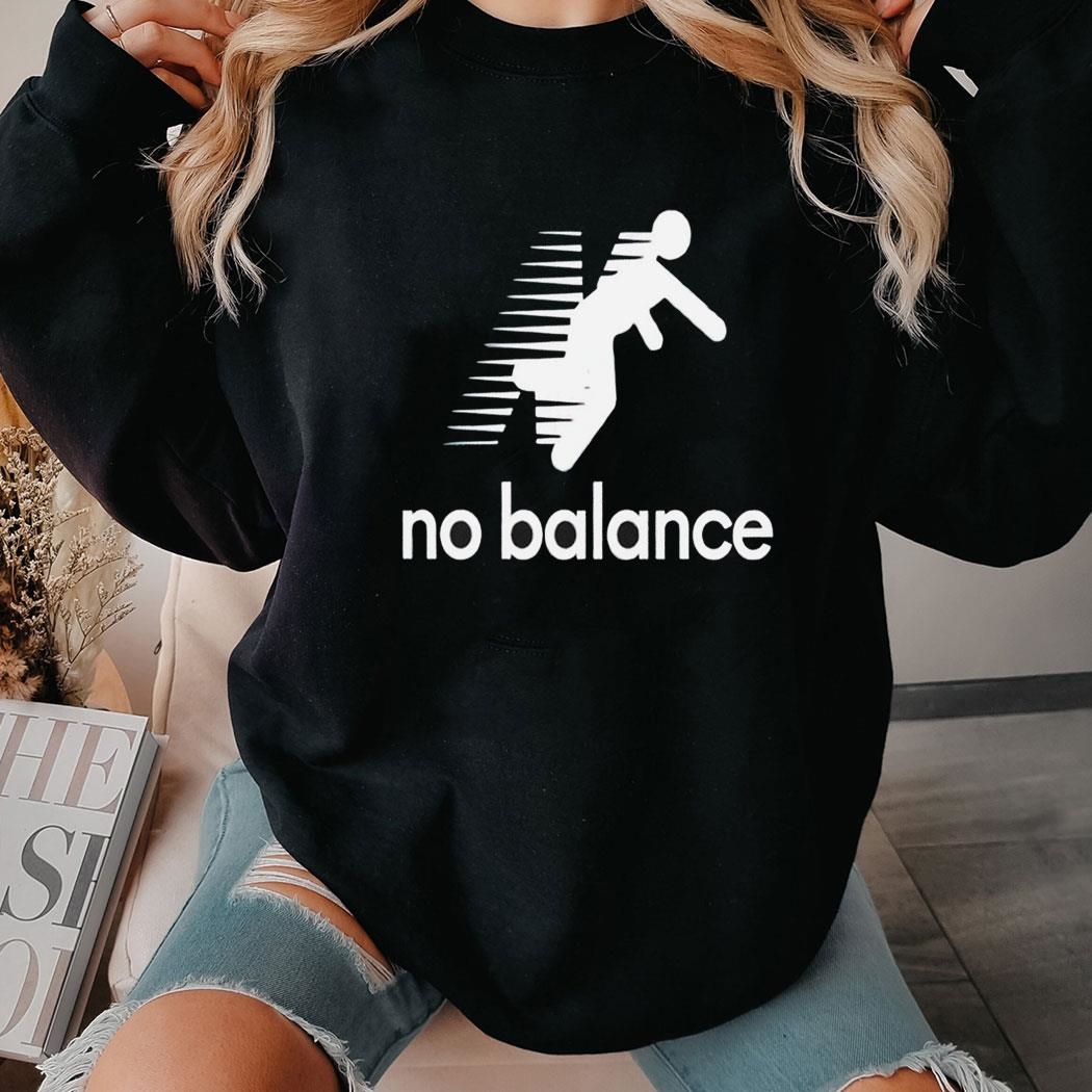 No Balance Logo Shirt Hoodie