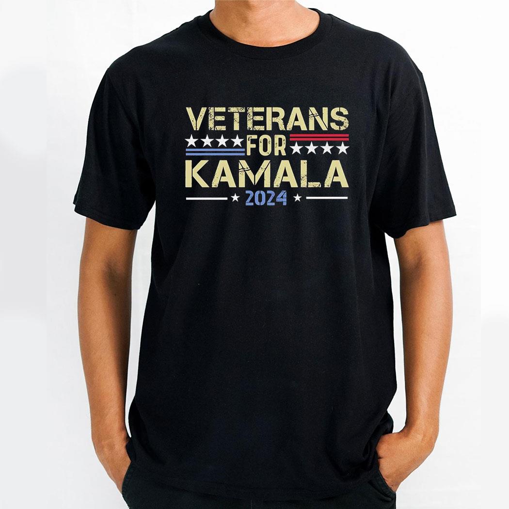 Veterans For Kamala 2024 Shirt