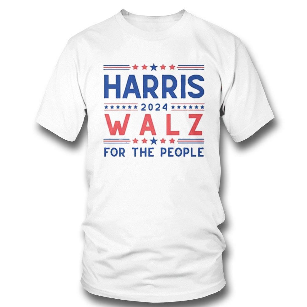 Vote Harris Walz For The People Vice President 2024 Shirt