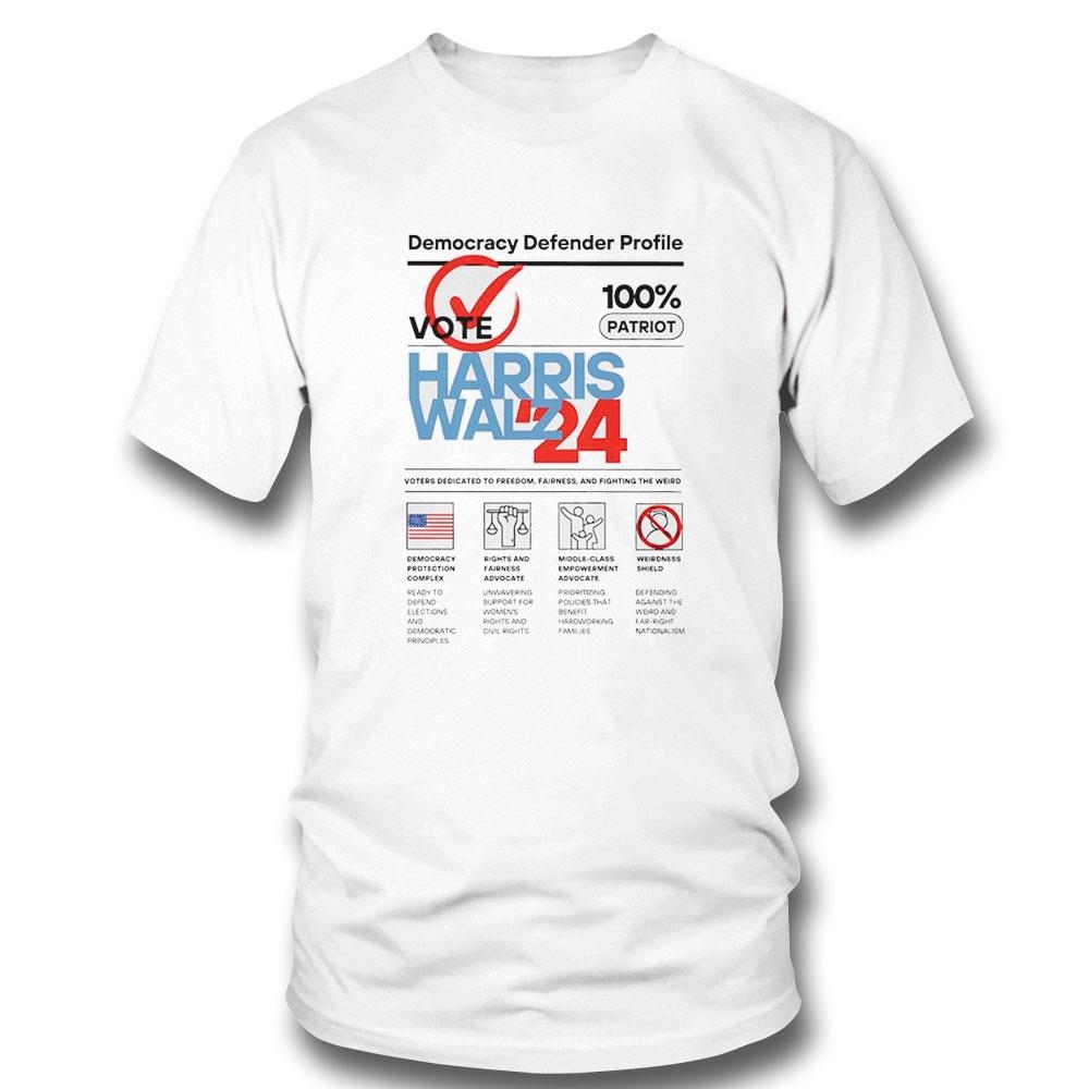 Vote Kamala Harris And Tim Walz 2024 Presidential Election Shirt