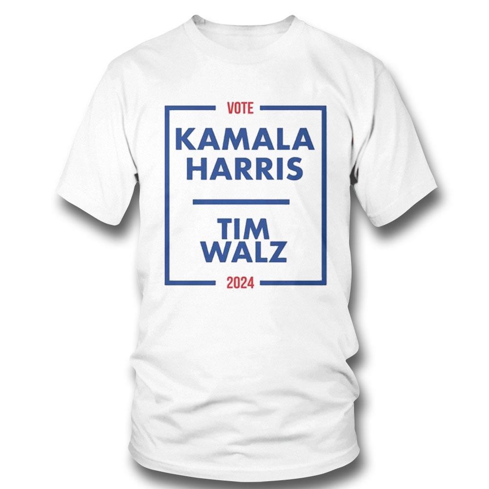 Vote Kamala Harris Tim Walz 2024 Election Rally Shirt