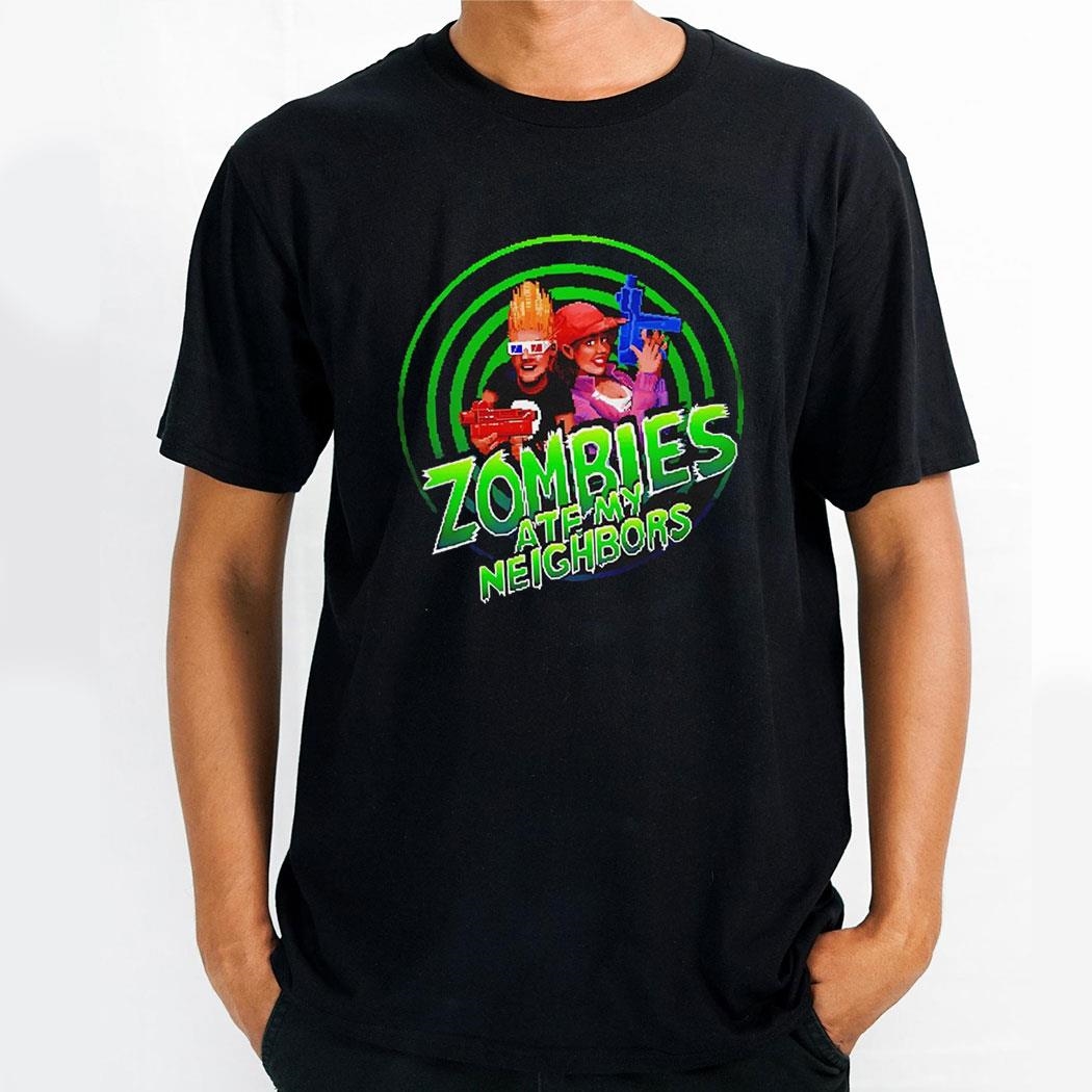 Zombies Ate My Neighbors Zombie Hunters Game Shirt