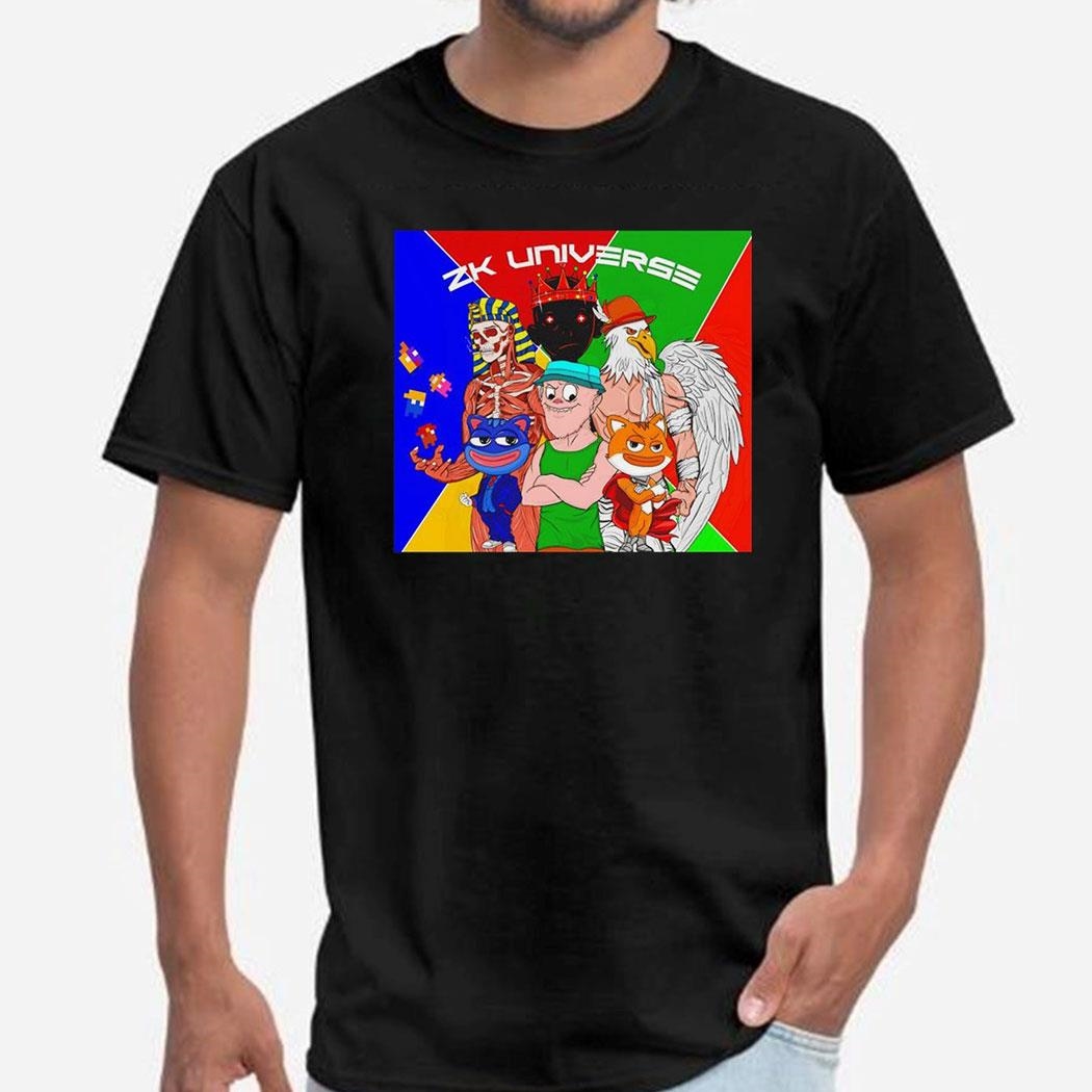 Zk Universe Digital Drawing Shirt