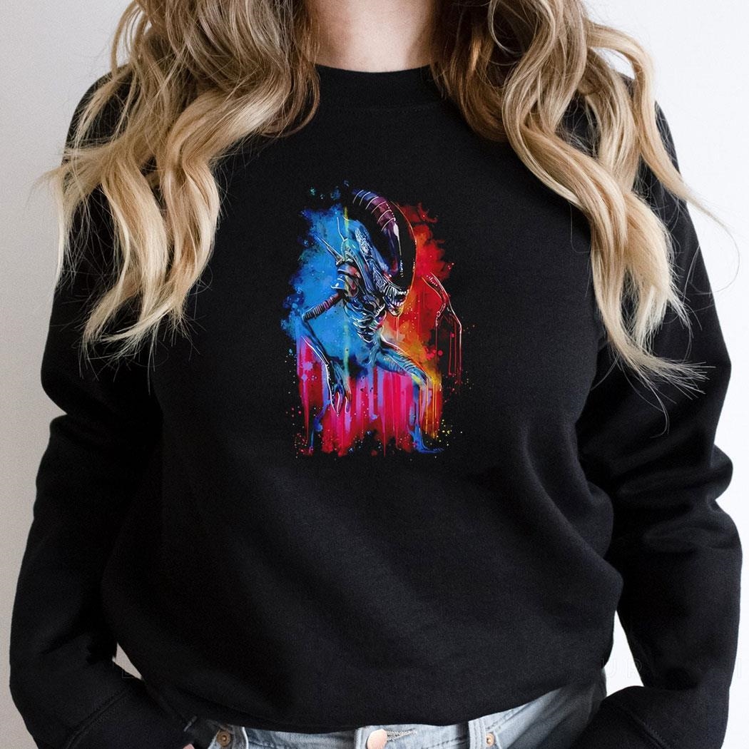 Alien Watercolor Zascanauta Shirt