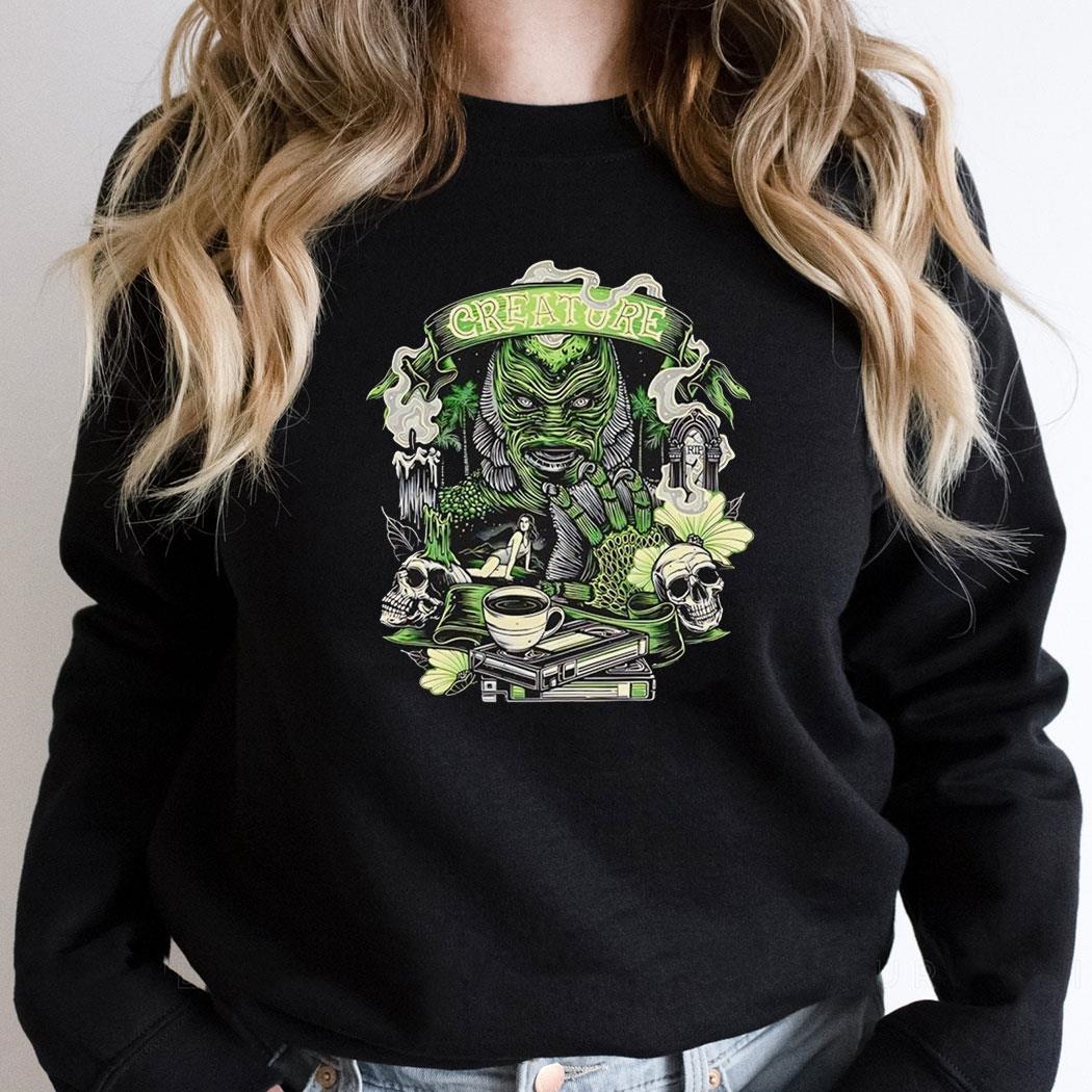 Gill Man Creature From The Black Lagoon Creature Of The Deep Shirt