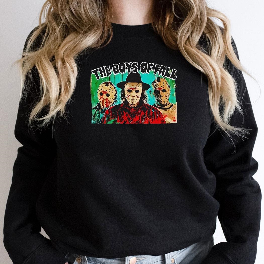 Horror The Boys Of Fall Halloween Shirt