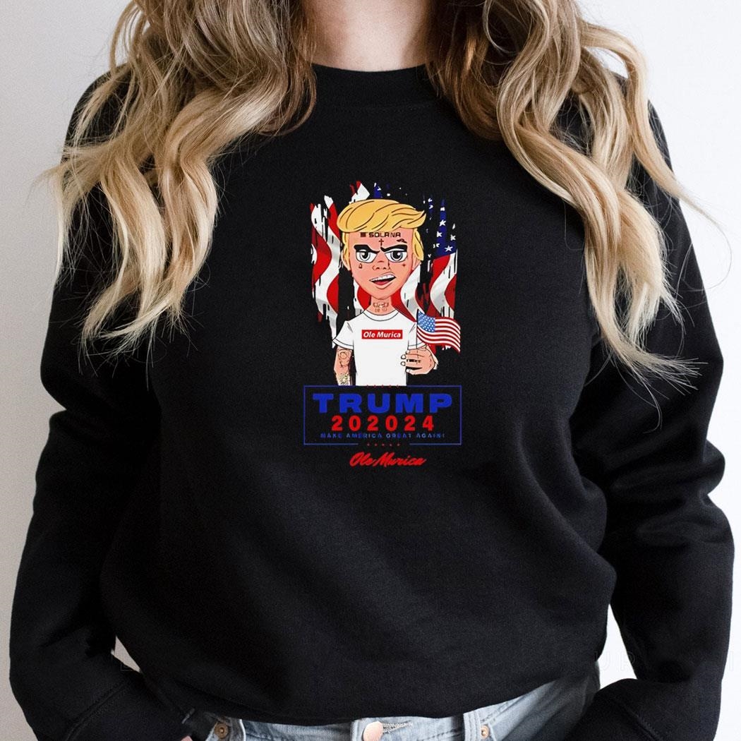 Ole Murica Pump Solana For Trump 202024 Make America Great Again Shirt