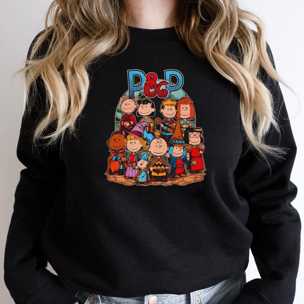 Peanuts And Dungeons Dragons Shirt