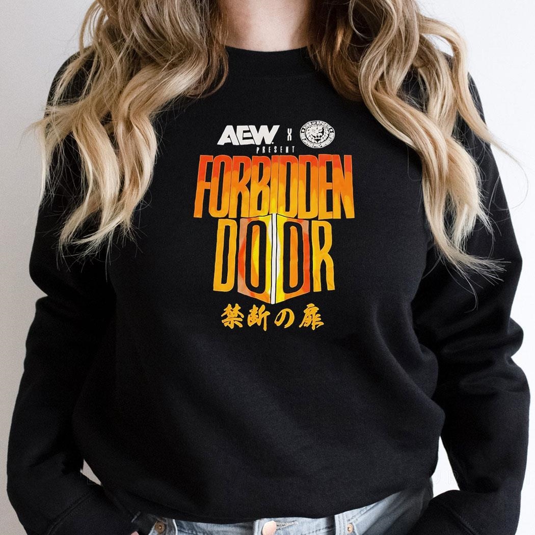 Present Forbidden Door Aew Shirt