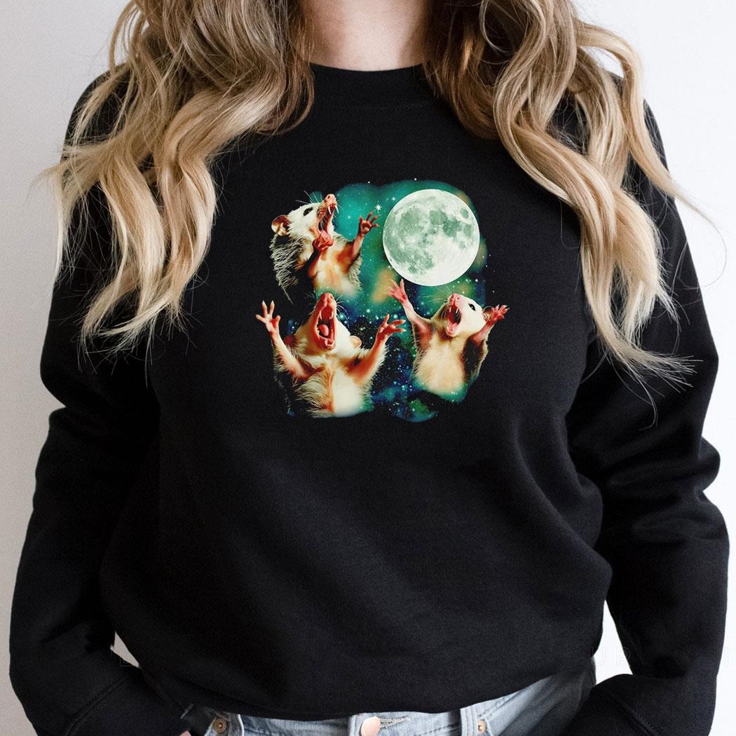 Three Possum Moon Shirt