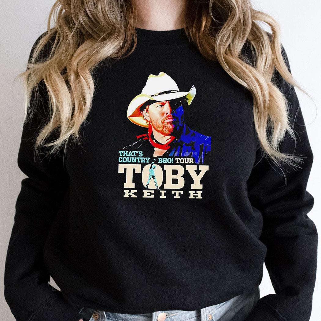 Toby Keith Thats Country Bro Tour Graphic Shirt