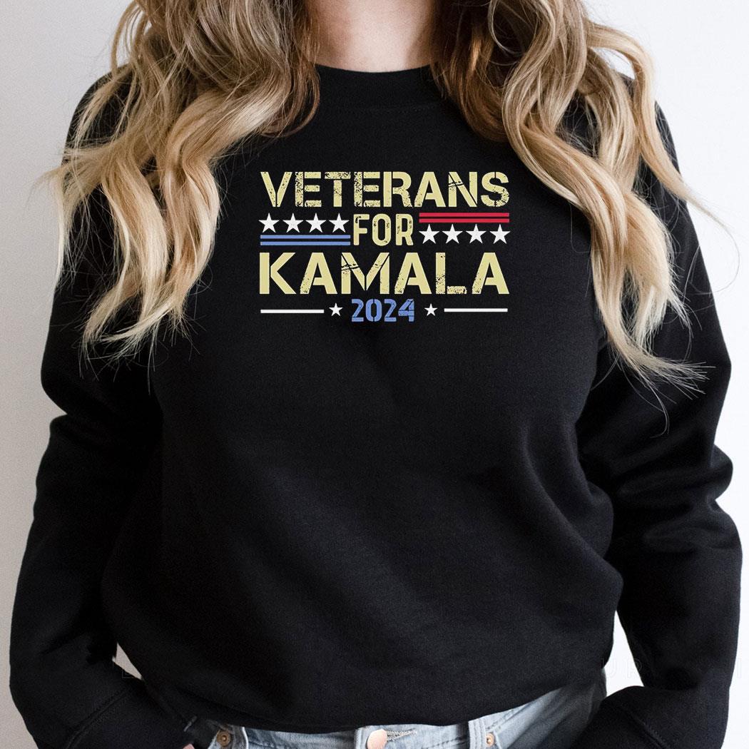 Veterans For Kamala 2024 Shirt