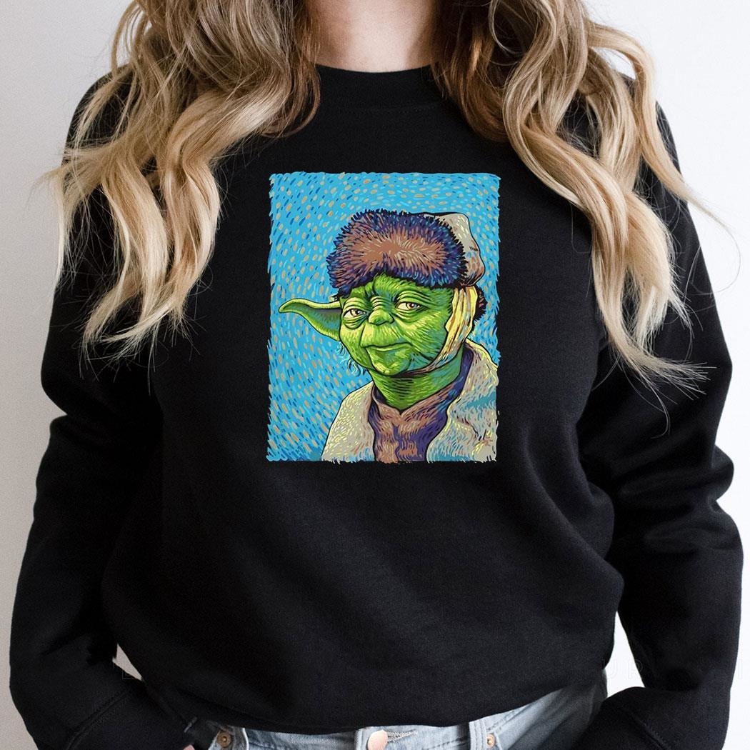 Yoda In The Style Of Vincent Van Gogh Shirt