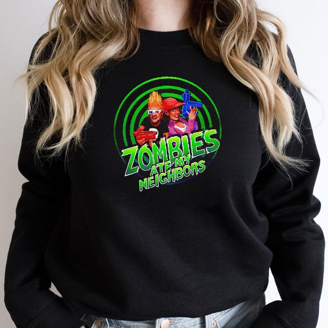 Zombies Ate My Neighbors Zombie Hunters Game Shirt