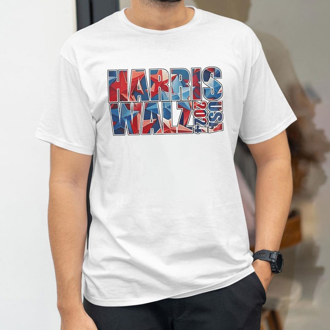 Harris Walz 2024 Usa Shirt