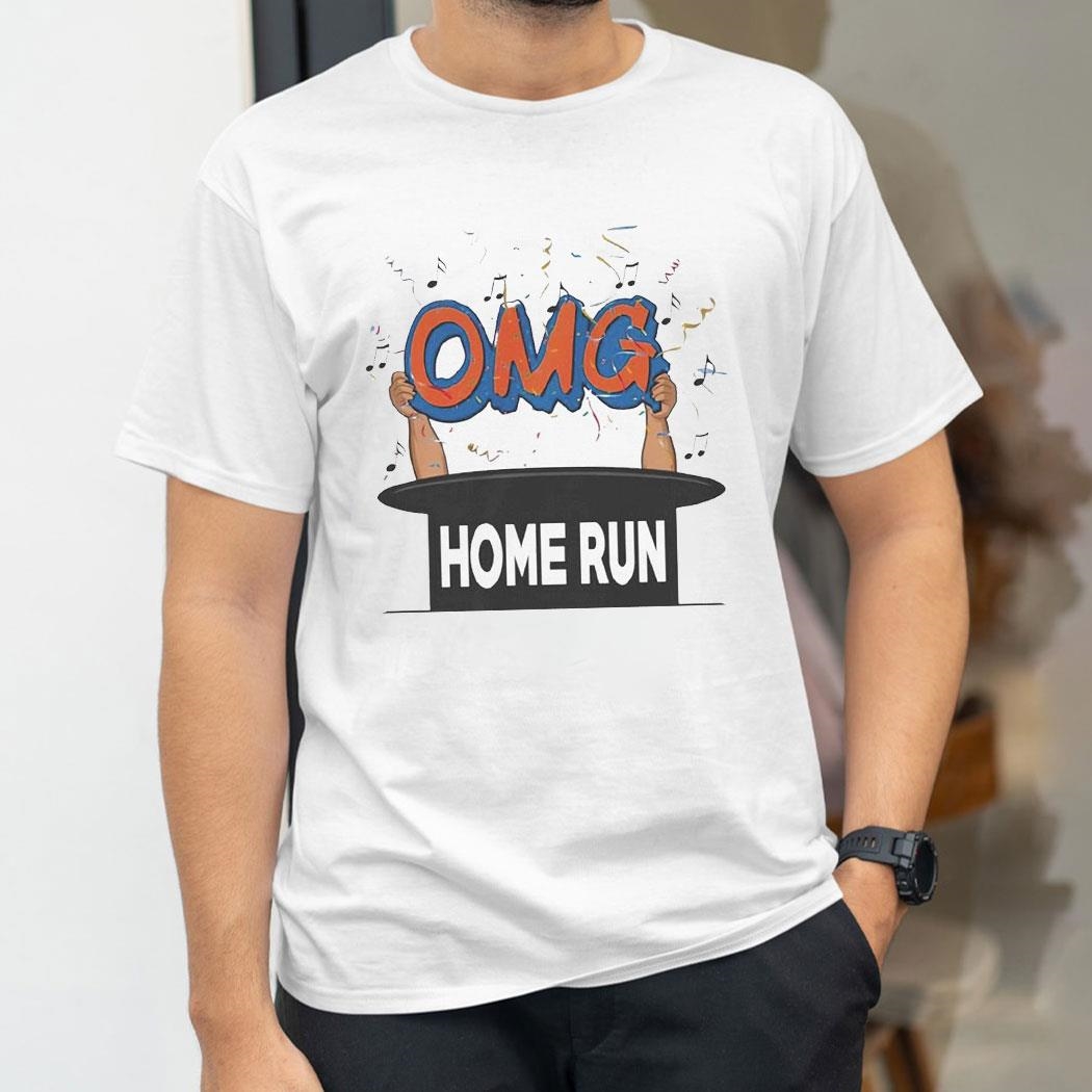 New York Mets Omg Home Run Shirt