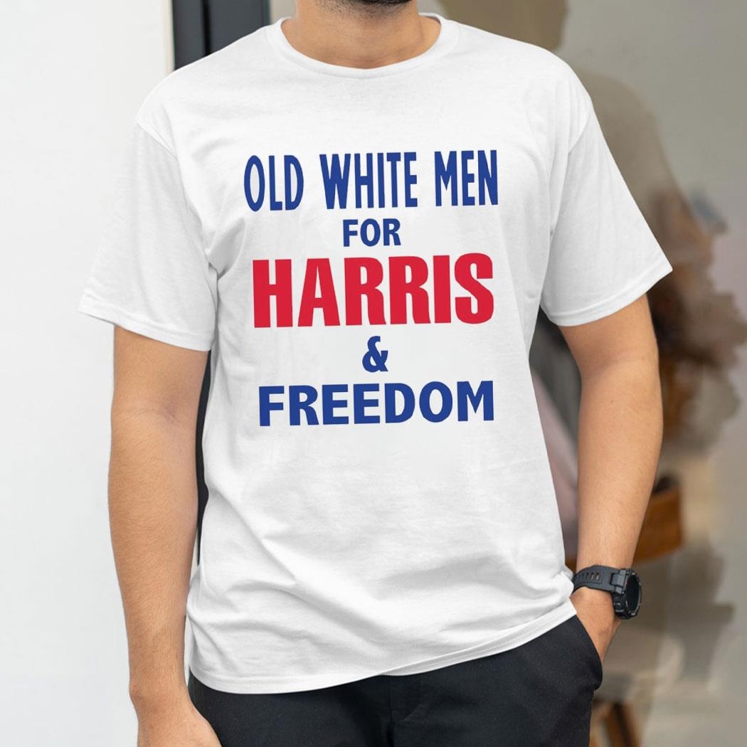 Old White Men For Harris And Freedom 2024 Shirt