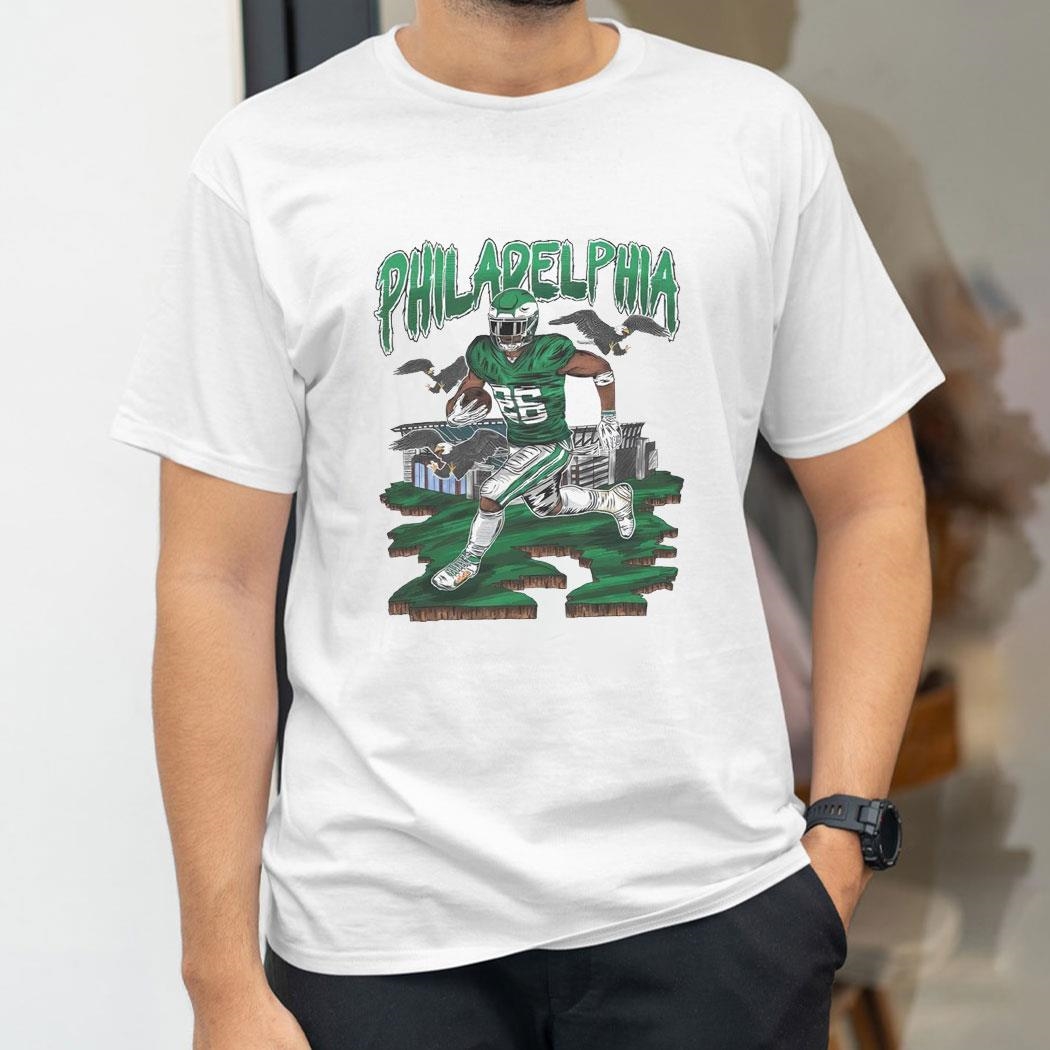 Philadelphia Eagles Saquon Barkley Go Birds Shirt