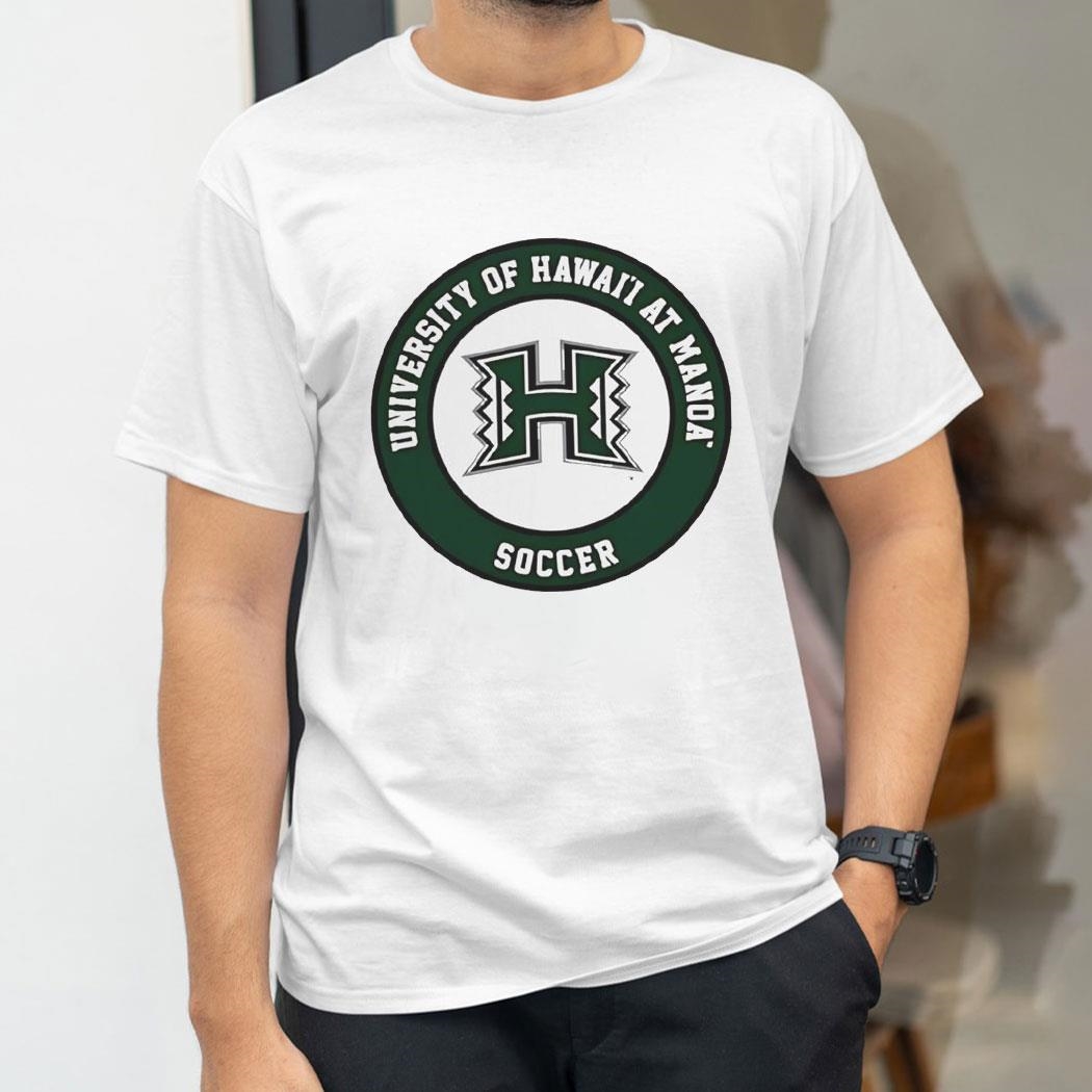 University Of Hawaii At Manoa Soccer Logo Shirt