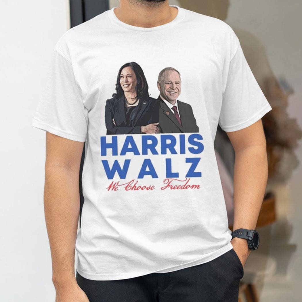 Your Life The Mixtape Harris Walz We Choose Freedom Photos 2024 Shirt