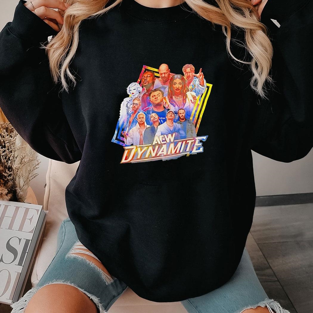 Aew Dynamite Graphic Shirt