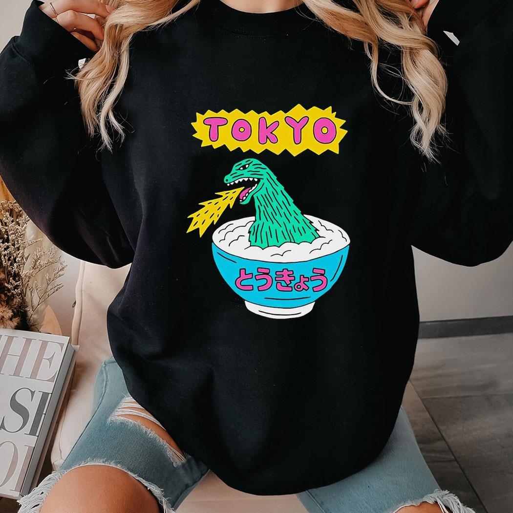 Tokyo Japan On Soup Ramen Shirt