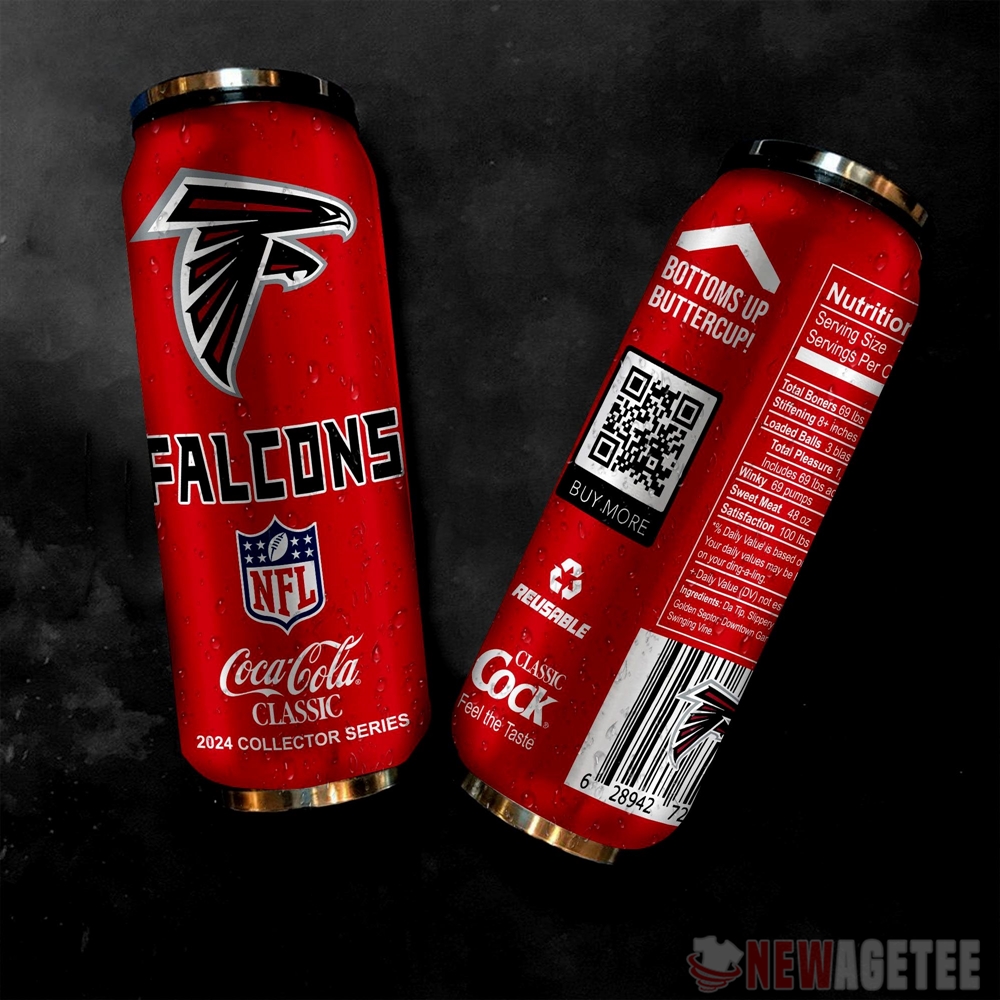 Nfl Atlanta Falcons Coca Cola Soda Can Tumbler