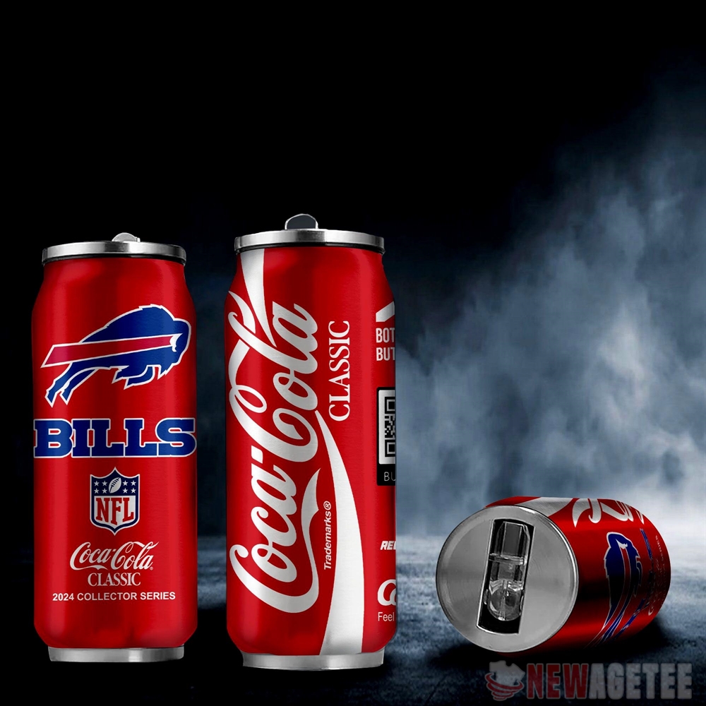 Nfl Buffalo Bills Coca Cola Soda Can Tumbler