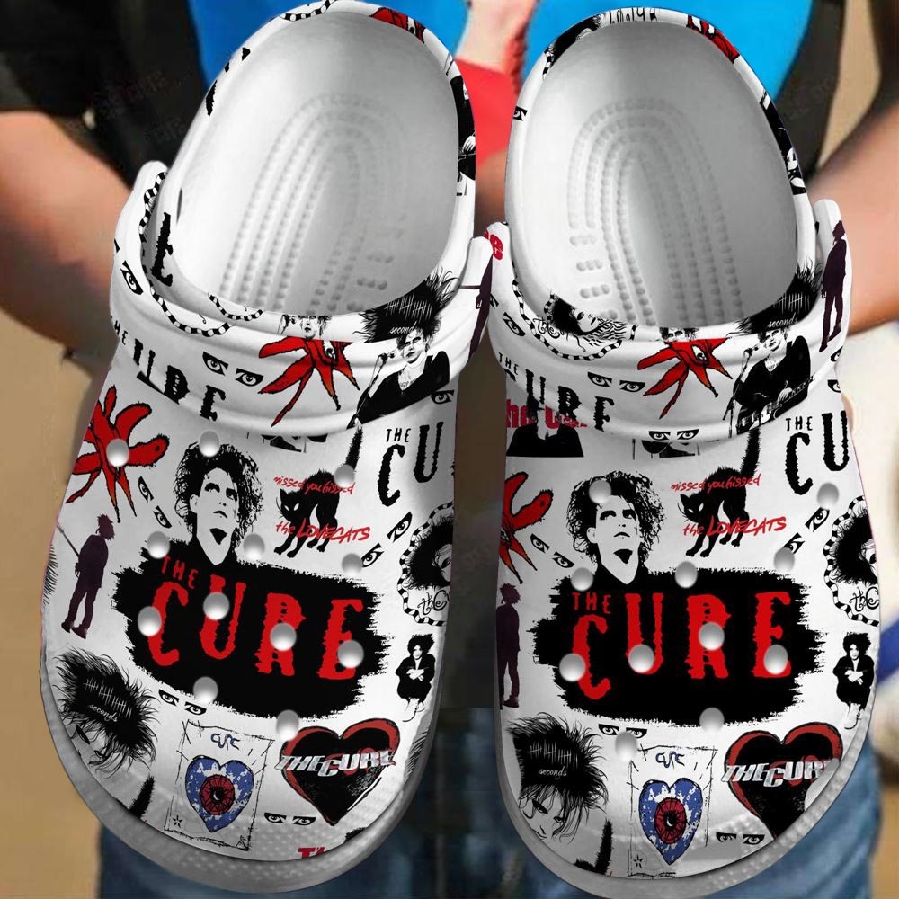 The Cure Music Clogs Shoes For Adult And Kid