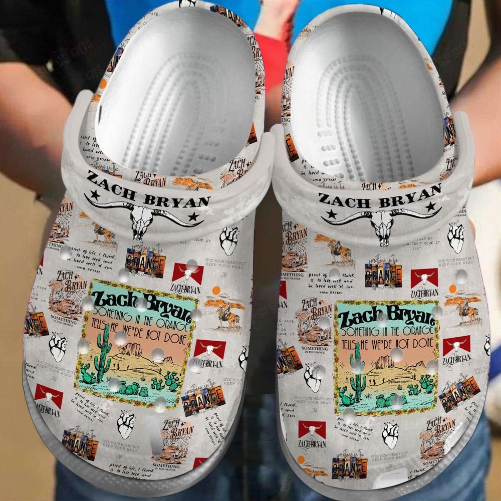 Zach Bryan Music Clogs Shoes For Adult And Kid