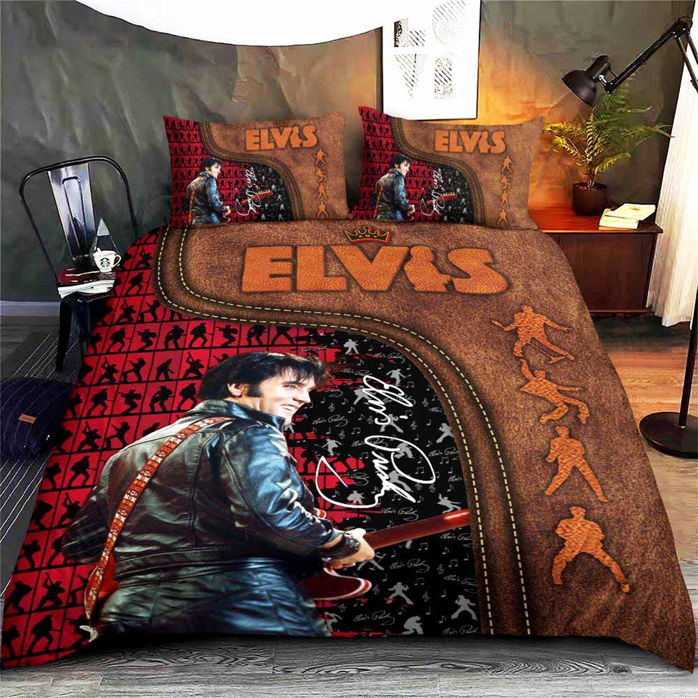 Rock Star Elvis Presley Quilt Cover Set Bedding Set