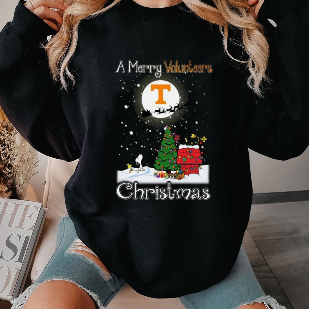 Texas Longhorns Snoopy Merry Christmas Shirt