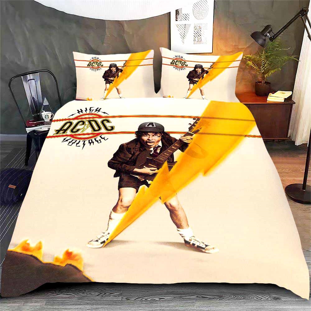 Aerosmith Duvet Cover And Pillow Case Bedding Set